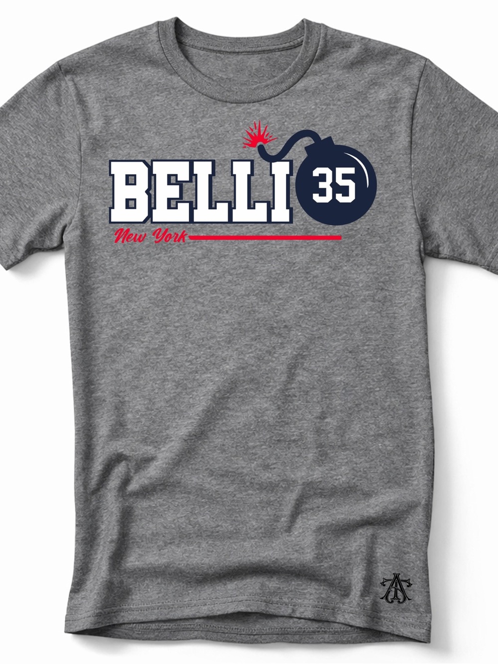 BelliBomb, New York Yankees themed t-shirt - Adult & Kids sizes available